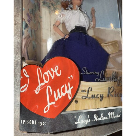 Barbie I Love Lucy Doll Lucy's Italian Movie Episode 150 NIB - Picture 3 of 8